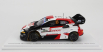 Spark-model Toyota Yaris Gr Hybrid Rally1 Team Toyota Gazoo Racing Wrt N 33 Winner Rally Japan 2023 Elfyn Evans - Scott Martin 1:43 Bílá Červená Černá