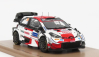 Spark-model Toyota Yaris Wrc Team Toyota Gazoo Racing Wrt N 69 Winner Rally Estonia 2021 K.rovanpera - J.halttunen 1:43 Bílá Červená Černá
