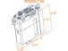 Spektrum servo A7100 8.3kg.cm 0.078s/60° úzké MT/M