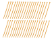 Stahovací pásek oranžový (40 ks)