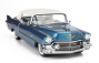 Stamp-models Cadillac Eldorado Biarritz Cabriolet Closed 1956 1:18 Bahama Blue