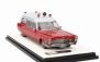 Stamp-models Cadillac Miller Meteor Ambulance 1968 1:43 Červená Bílá