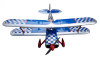 RC letadlo Steen Skybolt 1,55m, stříbrná/modrá