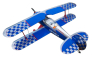 RC letadlo Steen Skybolt 1,55m, stříbrná/modrá