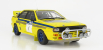 Sun-star Audi Quattro (night Version) N 1 Winner Rally Hong Kong-beijing 1986 Stig Blomqvist - Bruno Berglund 1:18 Žlutá Modrá