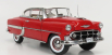 Sun-star Chevrolet Bel Air Coupe 1953 1:18 Červená Bílá