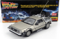 Sun-star De lorean Time Machine - Back To The Future 1 - Ritorno Al Futuro 1 1:18 Silver