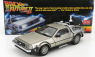 Sun-star De lorean Time Machine - Back To The Future 2 - Ritorno Al Futuro 2 1:18 Silver