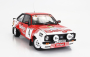 Sun-star Ford england Escort Rs 1800 (night Version) N 4 4th Rally Lotto Haspengouw 1981 R.droogmans - R.joosten 1:18 Červená Bílá