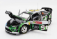 Sun-star Ford england Focus Rs Wrc Stobart N 46 Rally Wales Gb 2008 Valentino Rossi - Carlo Cassina 1:18 Bílá Zelená Modrá