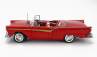 Sun-star Ford usa Fairlane 500 Skyliner Cabriolet Open 1957 1:18 Flame Red