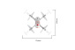 Dron Syma X22SW, bílá