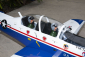 RC letadlo T-6A Texan II 1,6m (Zatahovací podvozek), modrá/bílá