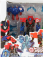 Takara-tomy Takara-tomy Transformers Set 2x Adventure Grimlock + Optimus Prime 1:64 Zelená Černá Modrá