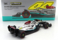Tarmac Mercedes gp F1 W13e Team Mercedes-amg Petronas F1 N 44 2nd Brazilian Gp 2022 Lewis Hamilton 1:64 Stříbrná Zelená