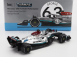 Tarmac Mercedes gp F1 W13e Team Mercedes-amg Petronas F1 N 63 4th Belgium Gp 2022 George Russell 1:64 Stříbrná Zelená