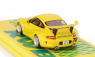 Tarmac Porsche 911 997-2 Rwb Coupe Notting Hill 2008 1:64 Žlutá