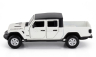 Tayumo Jeep Gladiator Pick-up Truck Rubicon 2020 1:32 Bílá Černá