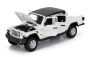 Tayumo Jeep Gladiator Pick-up Truck Rubicon 2020 1:32 Bílá Černá