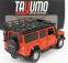Tayumo Land rover Defender 110 Station Wagon 1999 1:32 Oranžová Černá