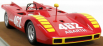 Tecnomodel Abarth 2000sp N 462 Winner Sestriere Gp 1970 Arturo Merzario 1:18 Red