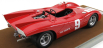 Tecnomodel Abarth 2000sp N 9 Mugello 1971 N.vaccarella 1:18 Red