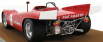 Tecnomodel Abarth 2000sp N 9 Mugello 1971 N.vaccarella 1:18 Red