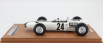 Tecnomodel BRM F1  P261 N 24 Belgium Gp 1965 Bob Bondurant 1:18 Bílá Zelená