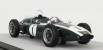 Tecnomodel Cooper F1  T53 N 1 British Silverstone Gp World Champion 1960 Jack Brabham 1:18 Zelená