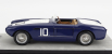 Tecnomodel Ferrari 340 Mexico Spider N 10 2nd Pebble Beach 1953 B.spear 1:18 Modrá Bílá