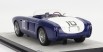 Tecnomodel Ferrari 340 Mexico Spider N 10 2nd Pebble Beach 1953 B.spear 1:18 Modrá Bílá