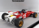 Tecnomodel Ferrari F1  312b N 12 Winner Austria Gp  (with Pilot Figure) 1970 Jacky Ickx 1:18 Červená Bílá