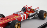 Tecnomodel Ferrari F1  312b N 27 Belgium Gp  (with Pilot Figure) 1970 Jacky Ickx 1:18 Červená Bílá