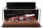 Tecnomodel Ferrari F1  312b2 N 5 German Gp (with Pilot Figure) 1971 Mario Andretti - Con Vetrina - With Showcase 1:18 Červená Bílá