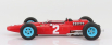 Tecnomodel Ferrari F1  512 N 2 Circuit Of Zandvoort Gp 1965 J.surtees 1:43 Red