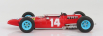 Tecnomodel Ferrari F1  512 Team Nart N 14 Usa Gp 1965 Pedro Rodriguez 1:43 Red