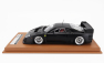 Tecnomodel Ferrari F40 Lm Press Version 1996 - Bbs Silver Wheels 1:18 Matt Black