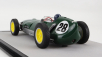 Tecnomodel Lotus F1  16 N 28 British Gp Aintree (with Pilot Figure) 1959 Graham Hill 1:18 Britská Závodní Zelená Stříbrná
