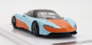 Tecnomodel Mclaren Speedtail 2020 1:43 Modrá Oranžová