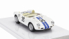 Tecnomodel Porsche 550a Team Ed Hugus N 35 24h Le Mans 1957 E.hugus - C.g.de Beaufort 1:43 Bílá Modrá