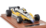 Tecnomodel Renault F1  Re30b V6 Turbo Team Renault Elf N 16 Winner France Gp 1982 Rene Arnoux 1:18 Bílá Žlutá Černá