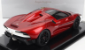 Tecnomodel Touring Superleggera Arese Rh95 (chassis And Engine F-12) 2021 1:18 Červená Met - Lesklá Bílá
