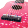 Tidlo Dřevěná kytara Star růžová