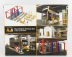 Tiny toys Accessories Diorama Ax6 Cmb Bus Depot Service 1:64 Červená Žlutá