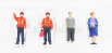 Tiny toys Figures Set 4x Figures 1:64 Různé