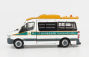 Tiny toys Mercedes benz Sprinter Minibus Am3223 Hong Kong Police 2018 1:76 Bílá Žlutá Zelená