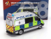 Tiny toys Mercedes benz Sprinter Minibus Uk8 Sussex Police 2018 1:76 Stříbrná Modrá Žlutá