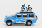 Tiny toys Mitsubishi Pajero Loco Bike 1999 1:64 Světle Modrá