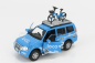 Tiny toys Mitsubishi Pajero Loco Bike 1999 1:64 Světle Modrá