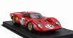 Topmarques Ferrari 312p 3.0l V12 Coupe Team Sefac N 18 24h Le Mans 1969 Pedro Rodriguez – David Piper 1:18 Red
